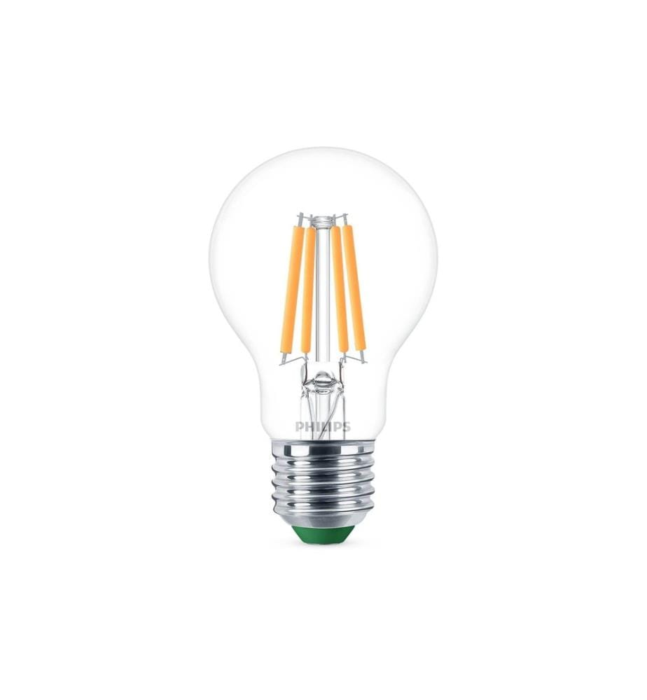 PHILIPS - Lampe LED CLA 60W A60 E27 2700K CL UE 3CT/4 EC Blanc chaud (WW)