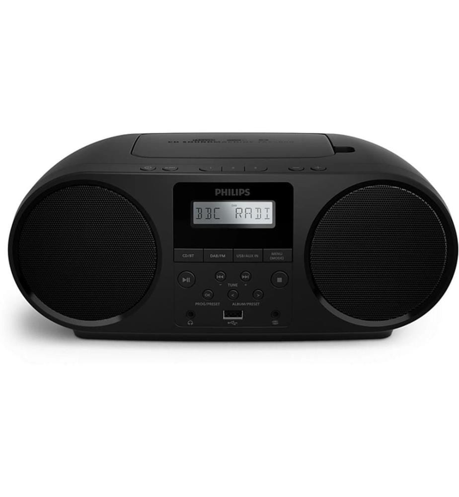 PHILIPS - Lecteur radio/CD TAZ6000/10 Noir