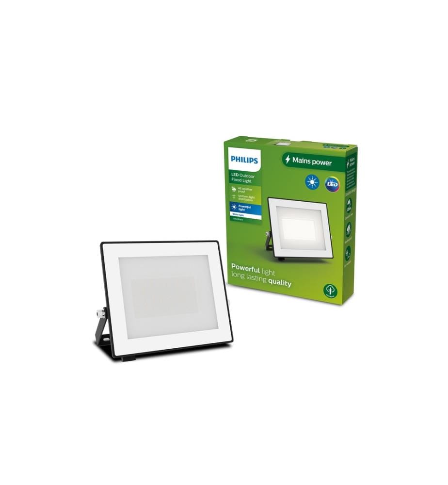 PHILIPS - Projecteur Lois 30W 3000K IP65 noir 30 W
