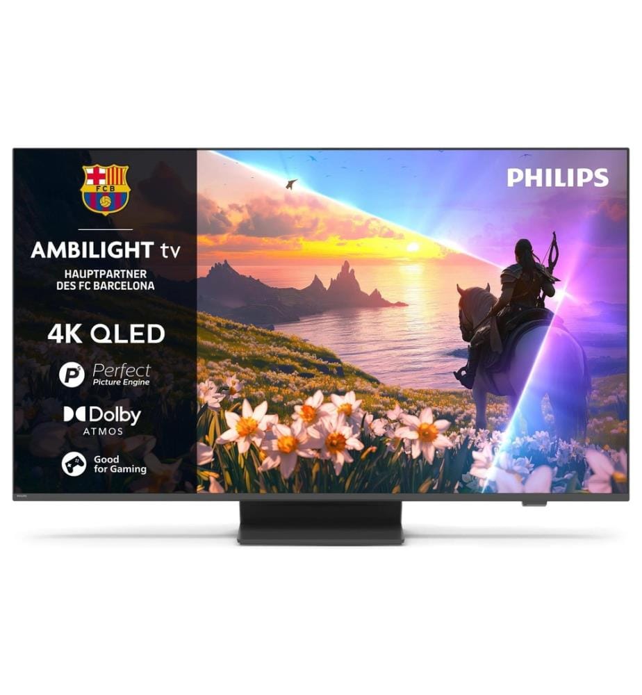 PHILIPS - TV 65PUS8600/12 65 4K QLED Ambilight TV, 2025