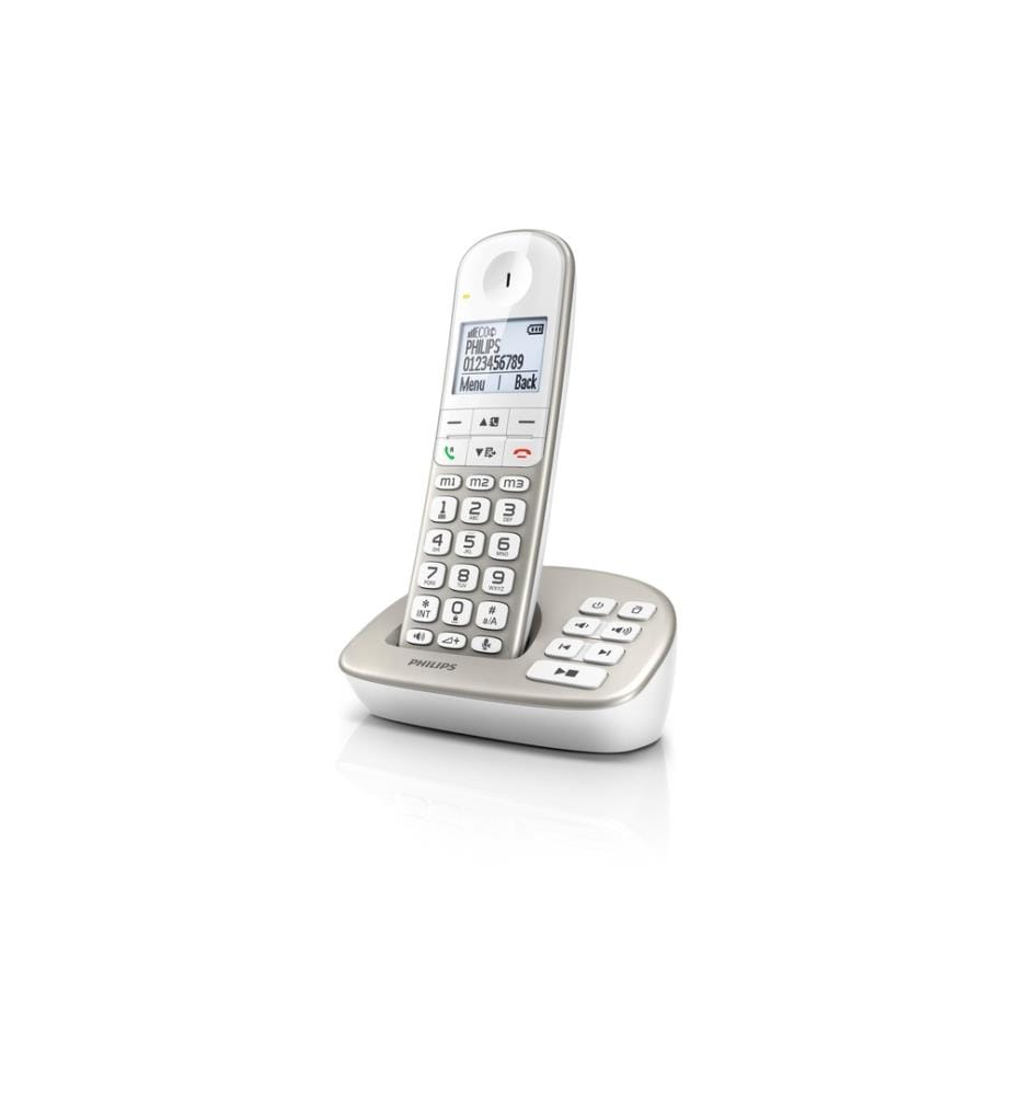 PHILIPS - Téléphone sans fil XL4951S Blanc