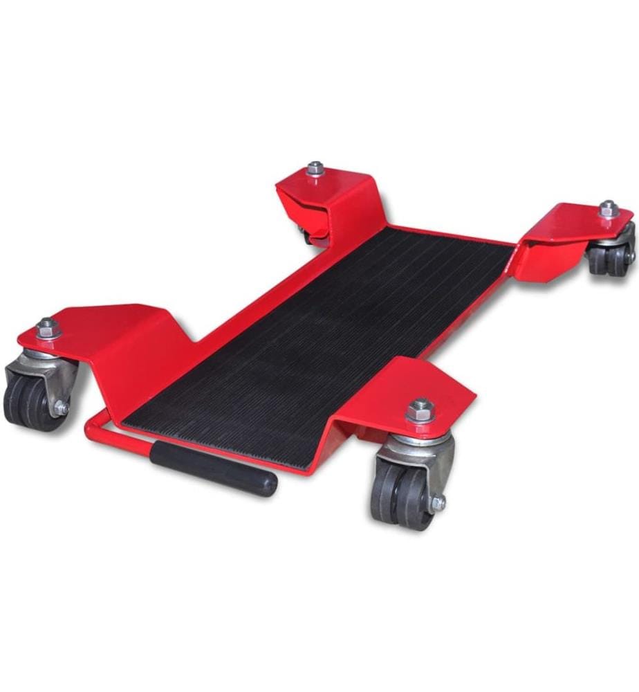 Chariot de moto Rouge