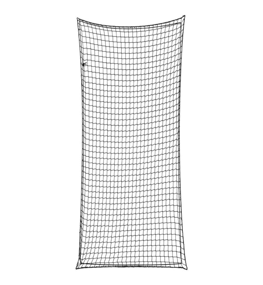 Filet pour remorque avec corde élastique noir 8x3,5 m PP