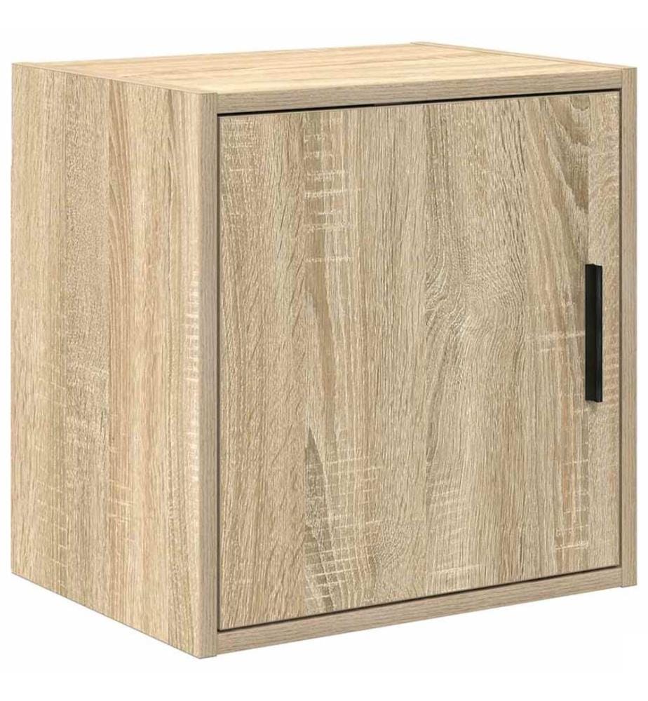 Armoire murale de garage chêne sonoma bois d'ingénierie