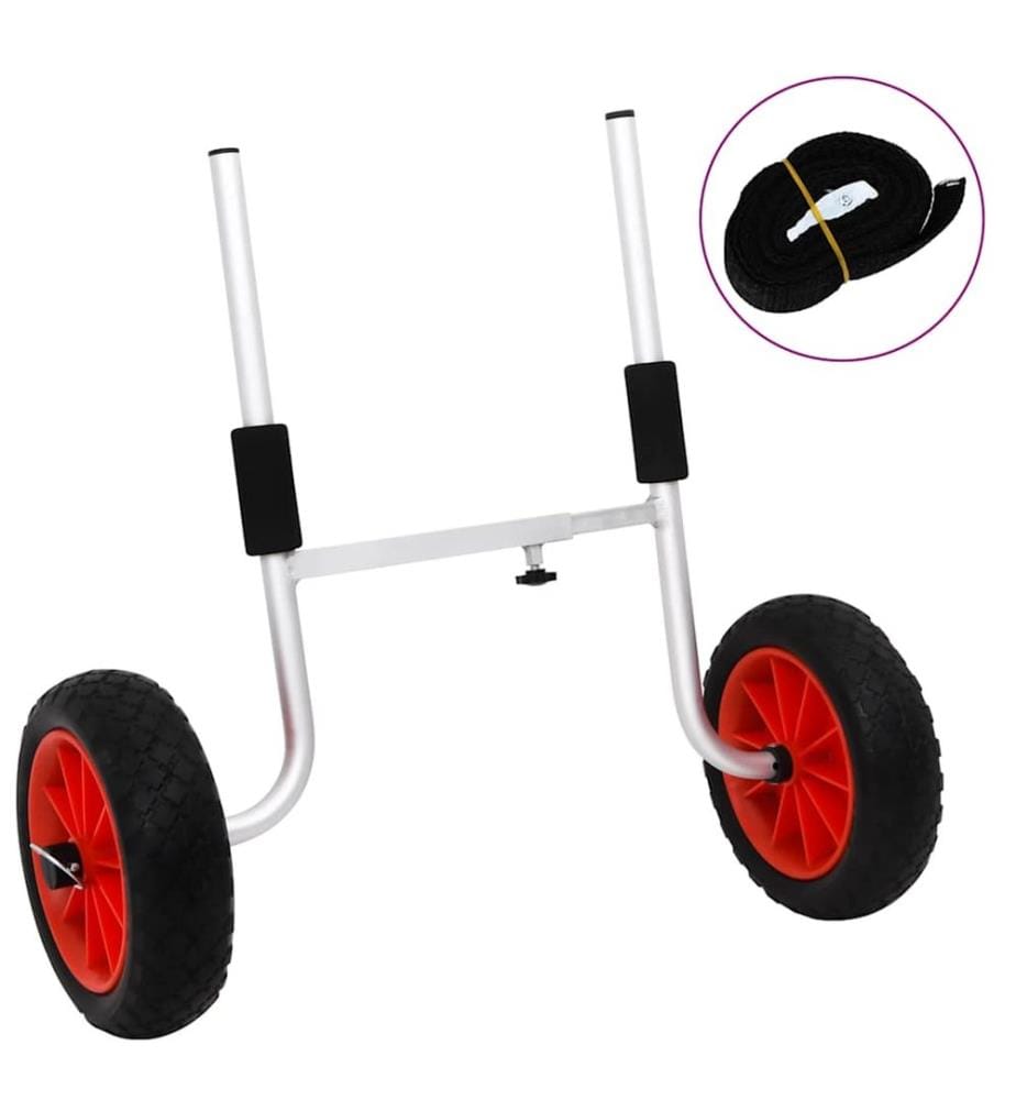 Chariot pour kayak 90 kg aluminium