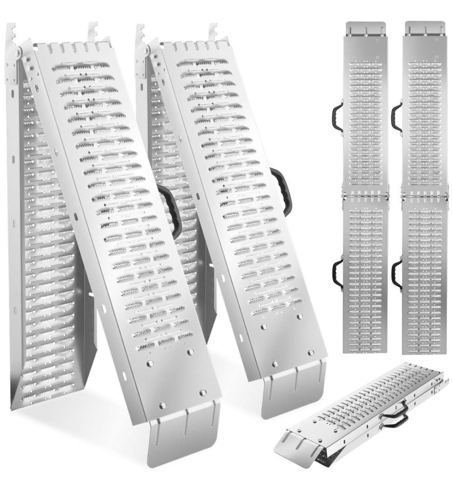 Rampes d'accès Björn, Lot de 2, Pliables, Capacité de poids 400 kg - 186 cm