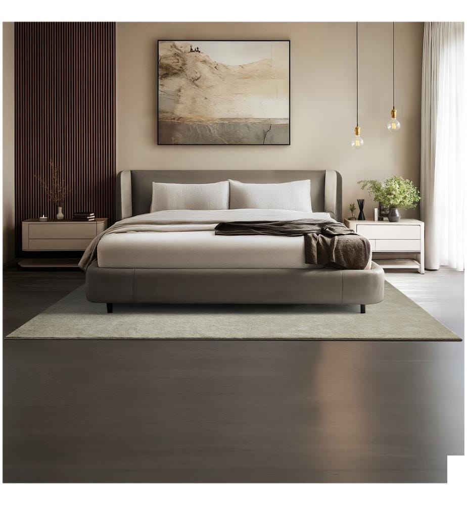 Tapis à poils ras SOFT ZONE - sable, 160 x 230 cm