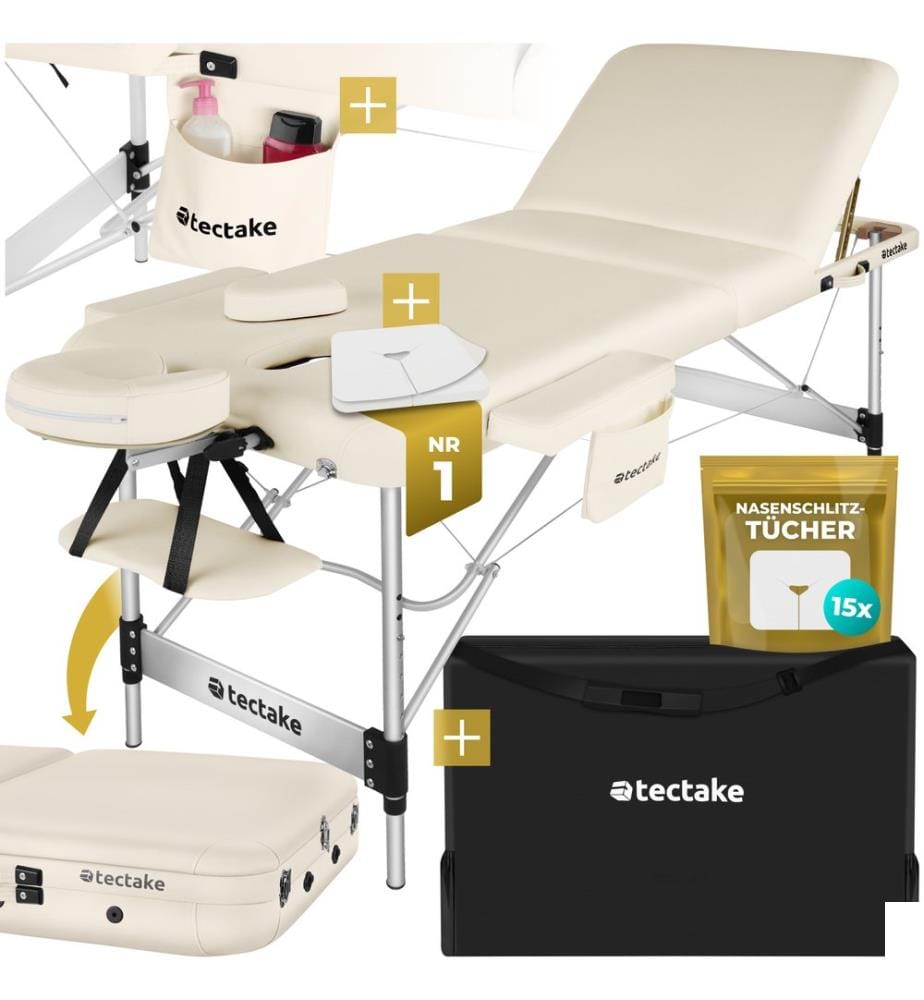 Table de massage pliable PHUKET - beige