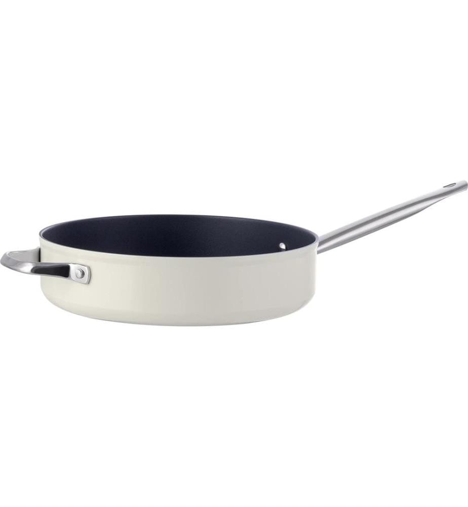 Lunasol - Poêle à frire Saturne Terra Ø 28 cm, H: 7 cm Creamy