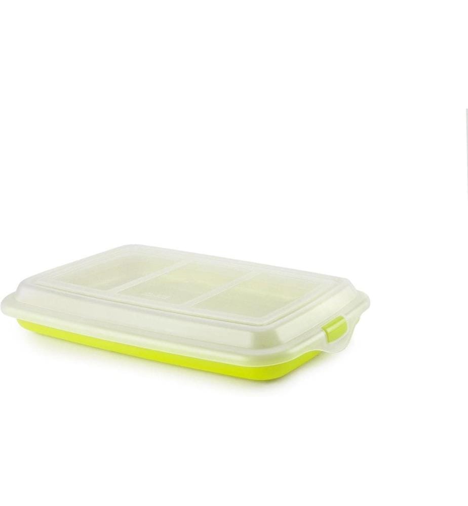 IBILI - Récipients pour charcuterie Trancheur 24.8 x 14.4 cm, vert