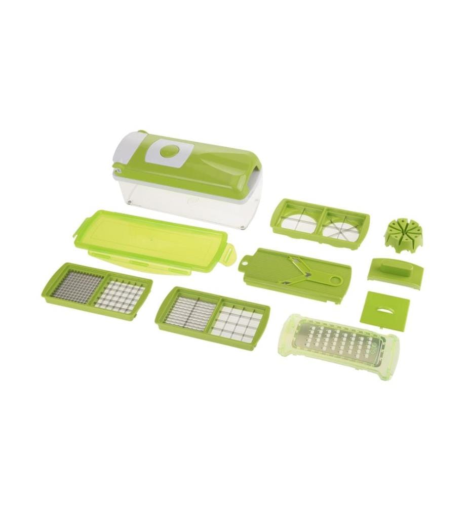 GENIUS - Coupe-légumes Nicer Dicer Plus 12 pièces