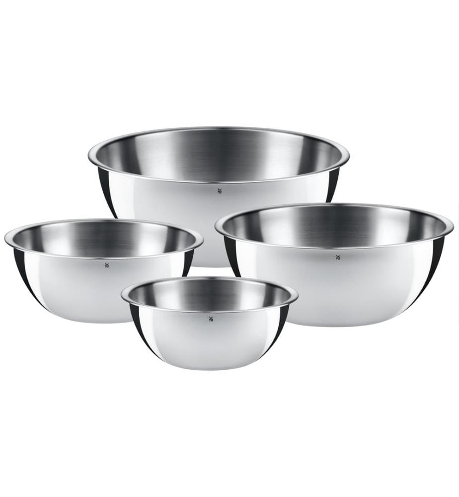 WMF - Kits de bol mélangeur Gourmet 1 l/1.5 l/2.5 l/3.5 l, Argenté