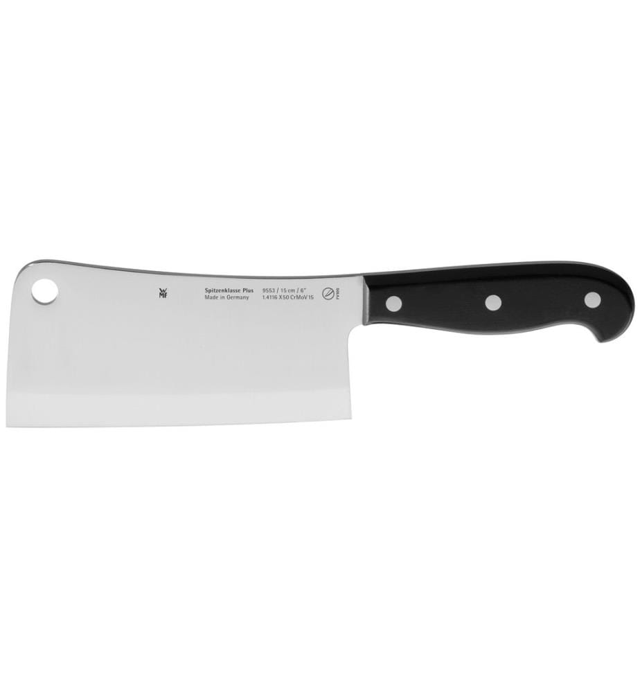 WMF - Couteau chinois Top Class Plus 15 cm, Noir