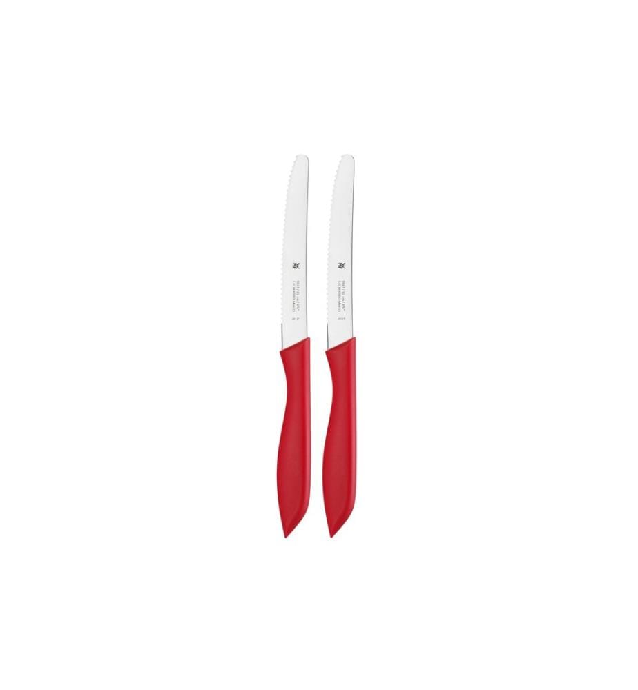 WMF - Couteau de cuisine Set 2 pièces, rouge