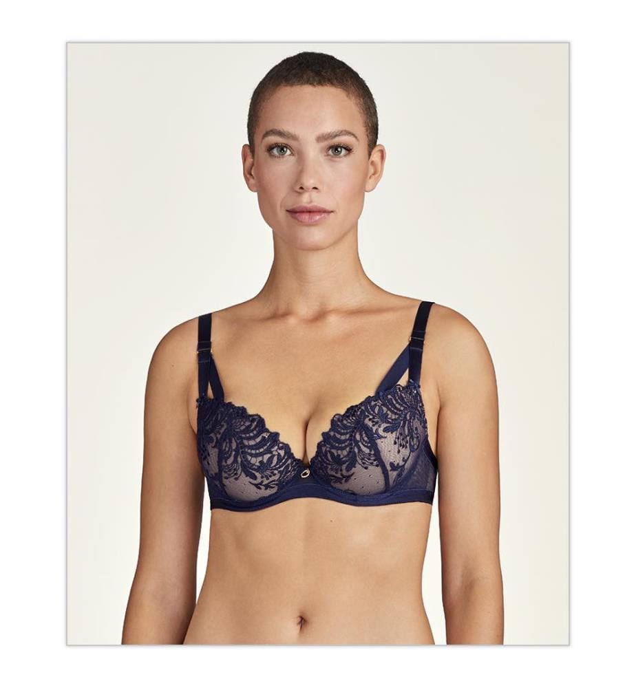 Soutien-gorge moulé pigeonnant Femme Passion - Sunset