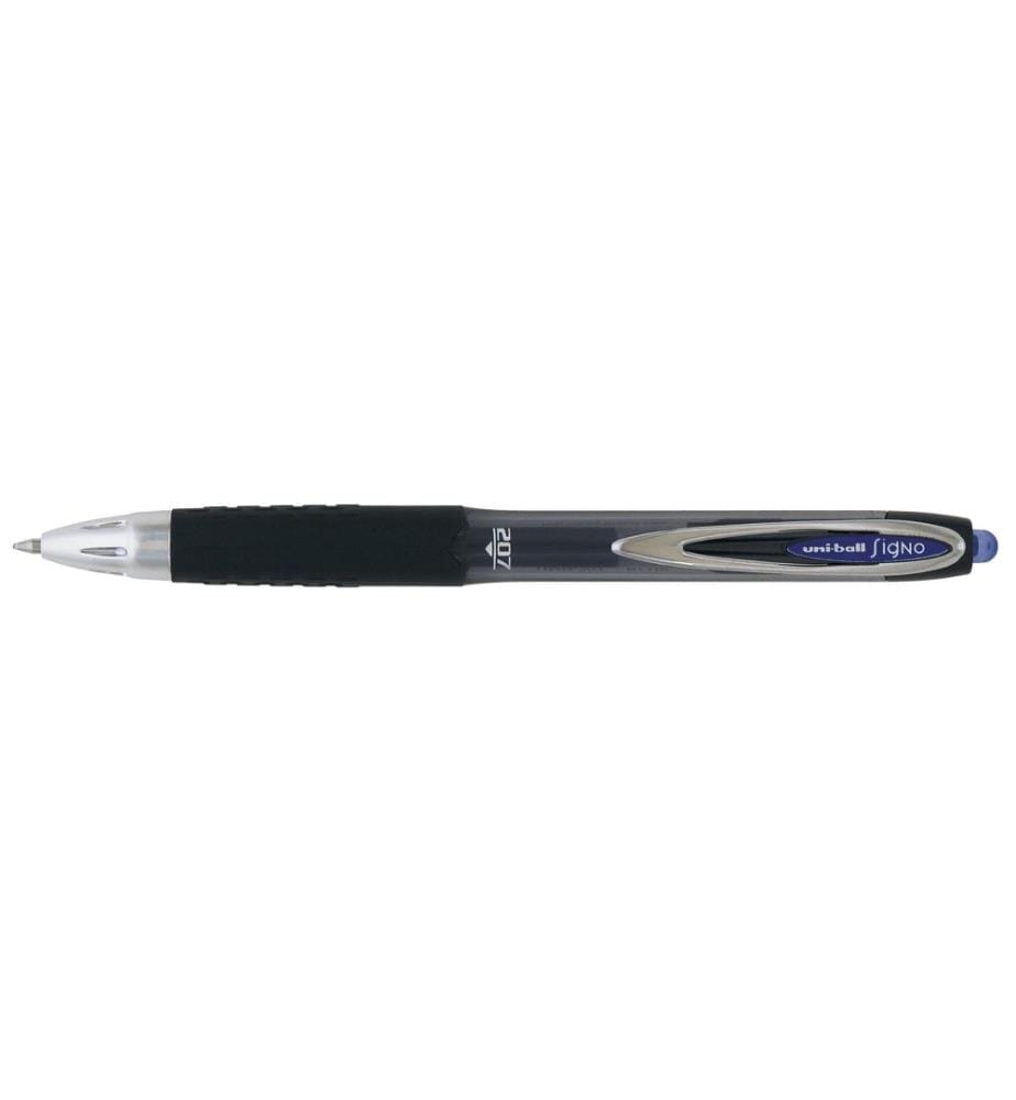 UNI - Stylo à encre gel Signo 0.7 mm, Bleu