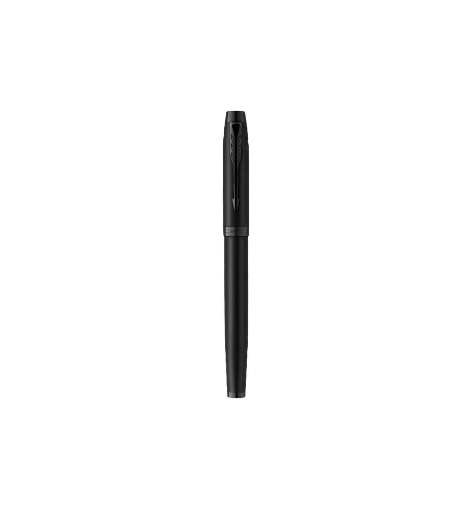 PARKER - Stylo plume IM Achromatic, M, noir mat