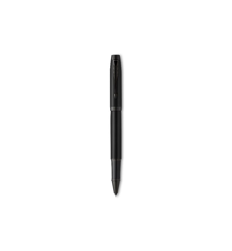 PARKER - Stylo à bille roulante IM Achromatic, F, noir mat