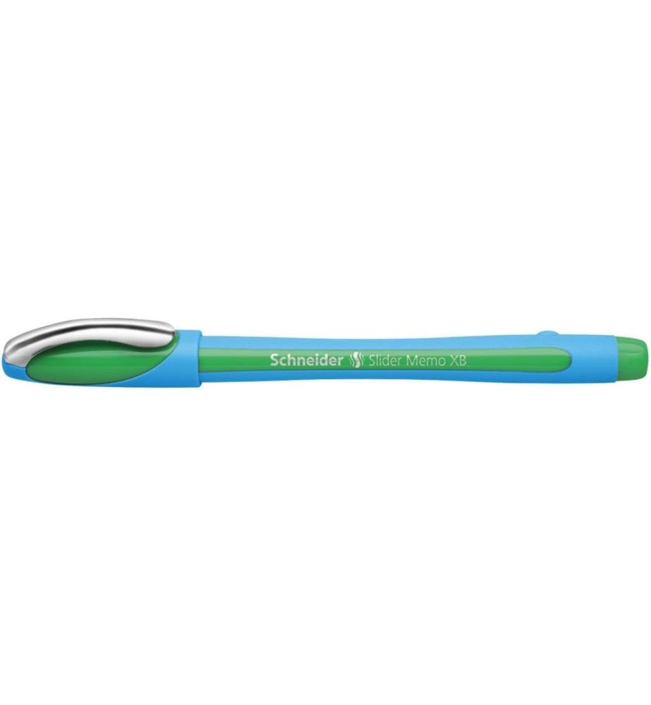 SCHNEIDER - Stylo bille Slider Memo Vert1 pièce