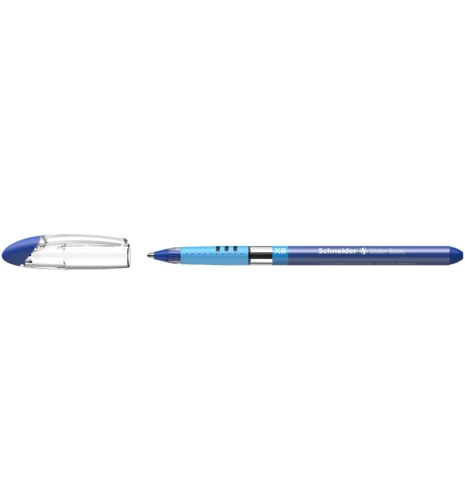 SCHNEIDER - Stylo bille Slider Basic Bleu1 pièce