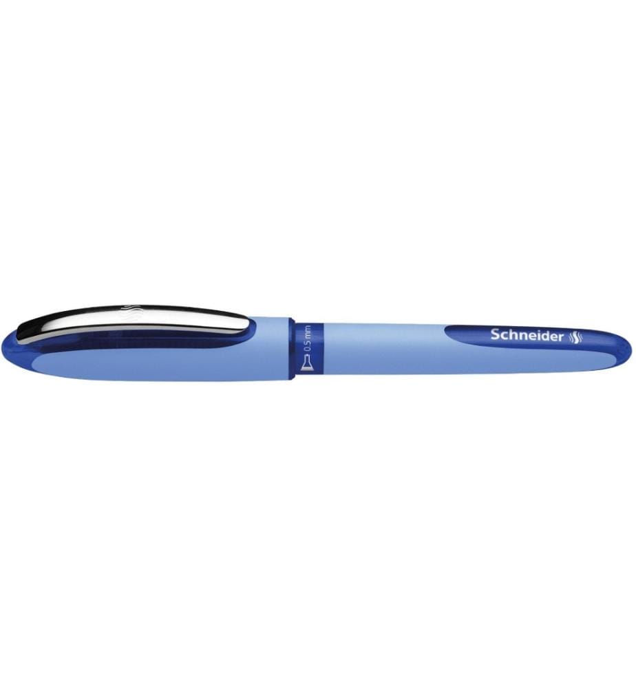 SCHNEIDER - Roller encre One Hybrid N 0.5 mm, Bleu, 1 pièce