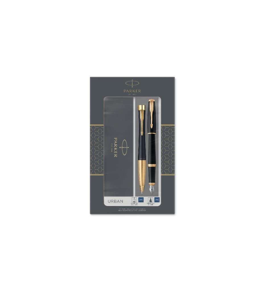 PARKER - Stylo plume DuoSet PARKER - Urban Muted G.C. Noir