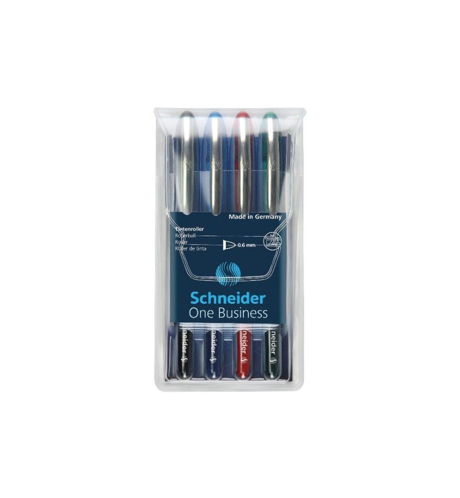 SCHNEIDER - Roller encre One Business Lot de 4
