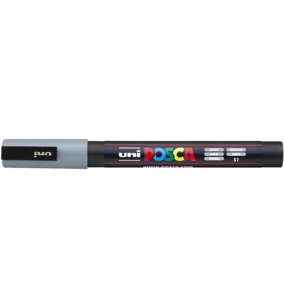 UNI - Marqueur indélébile POSCA 0.9-1.3 mm gris
