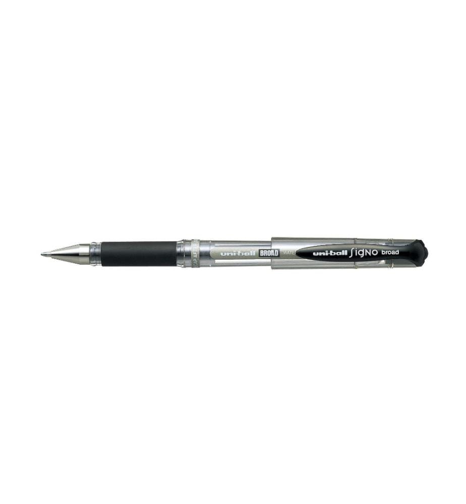 UNI - Stylo à encre gel UNI -BALL SIGNO Broad 1 mm Noir