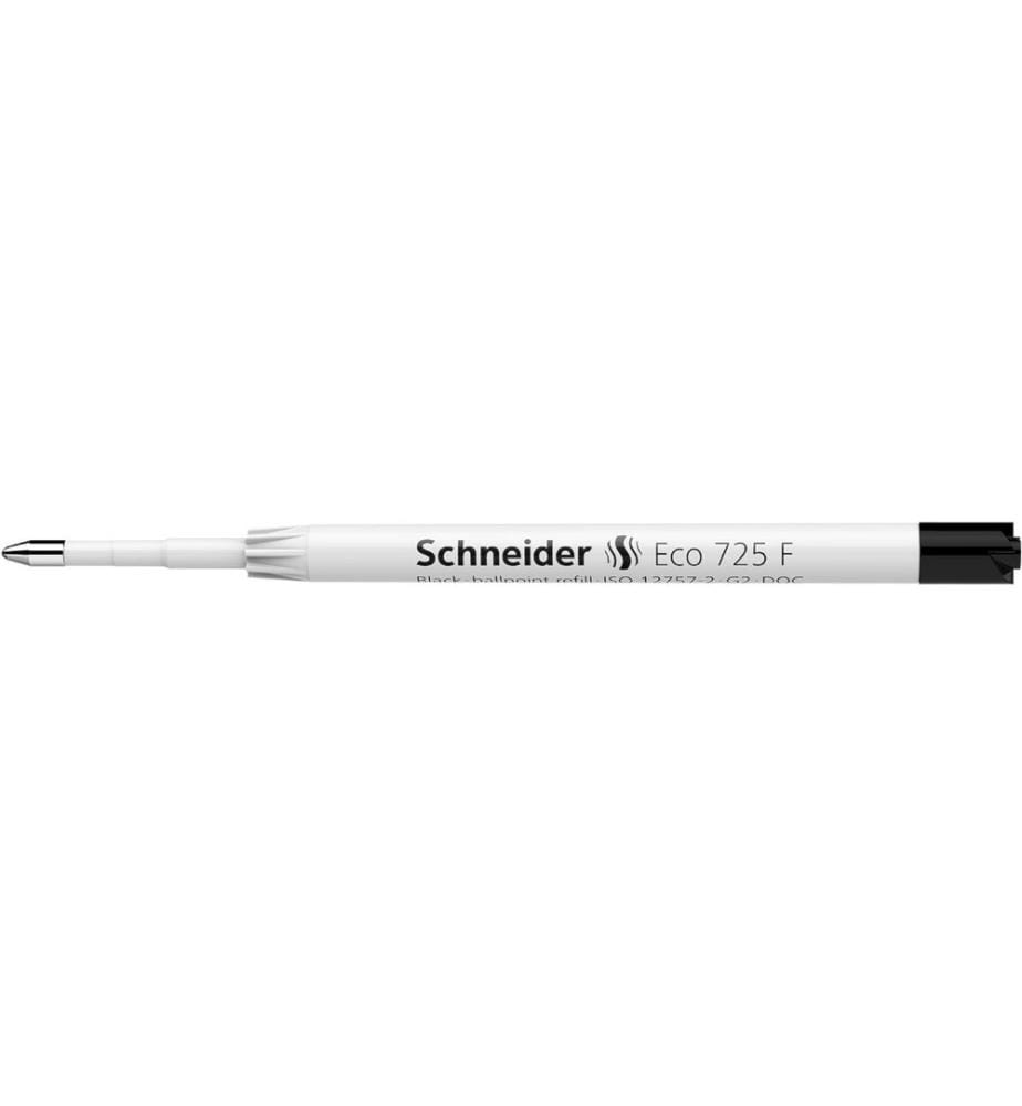 SCHNEIDER - Mine de crayon Eco 725 F 10 pièces, noir