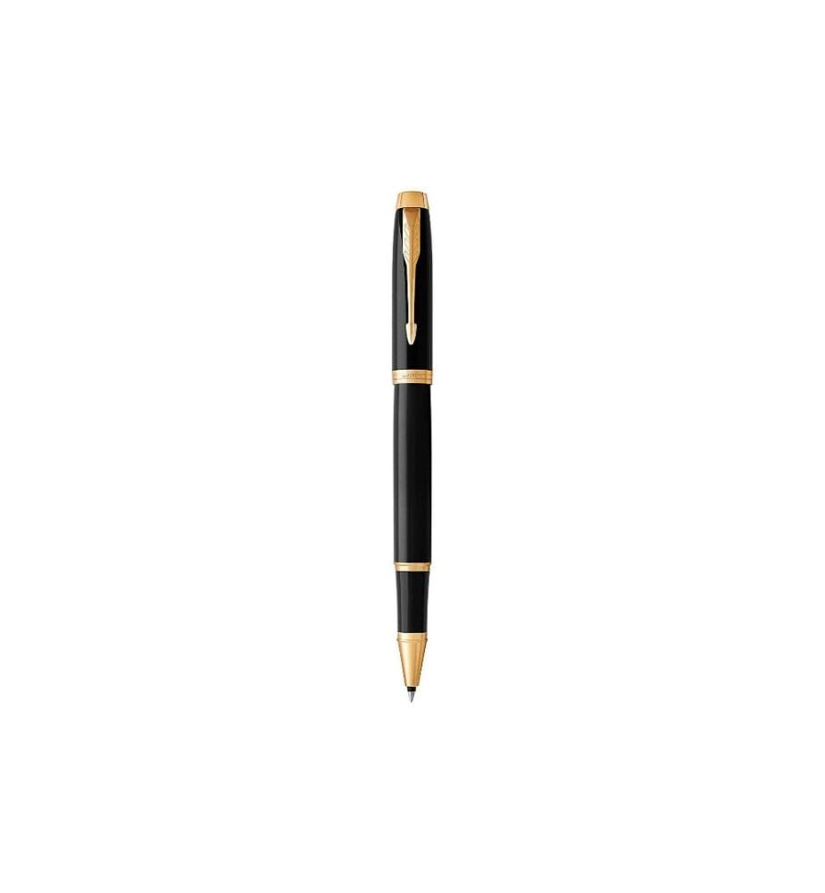 PARKER - Stylo à bille roulante IM fin (F), Noir