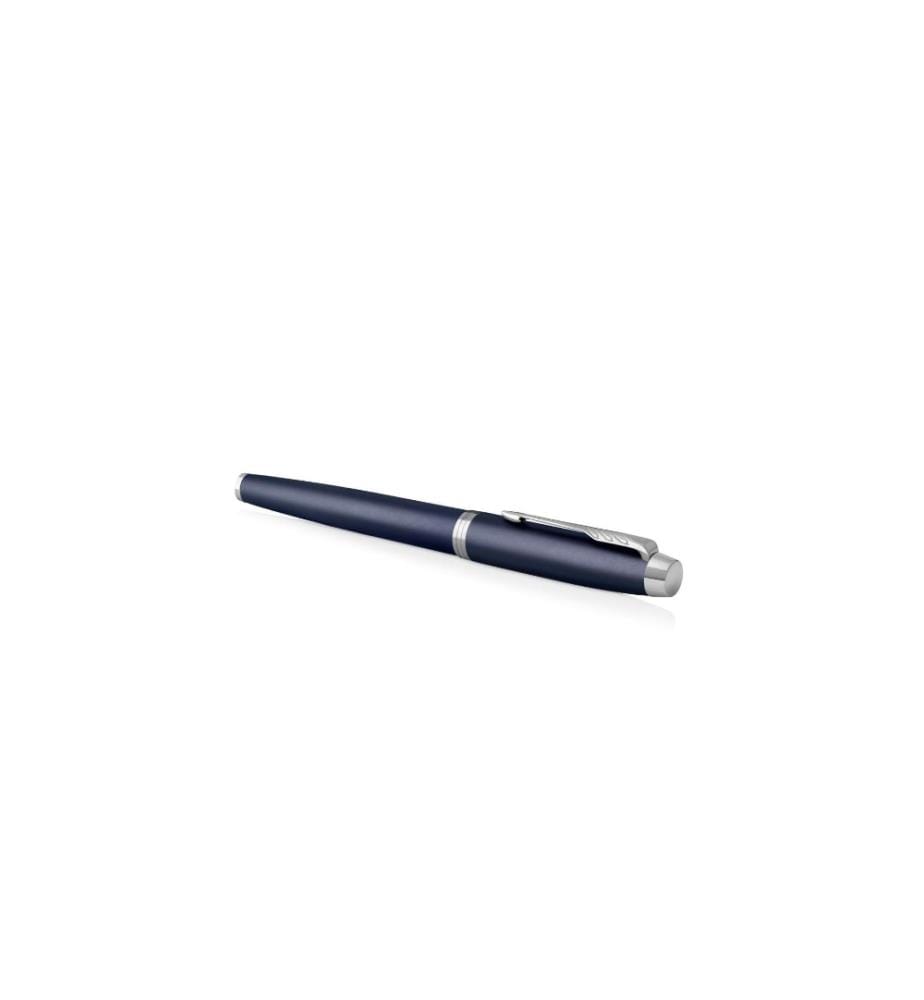 PARKER - Stylo à bille roulante IM fin (F), Bleu