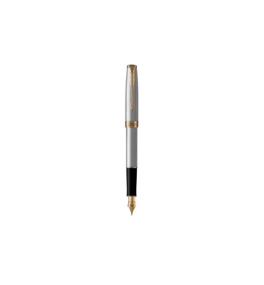Parker stylo-plume Sonnet Silver/Gold Core