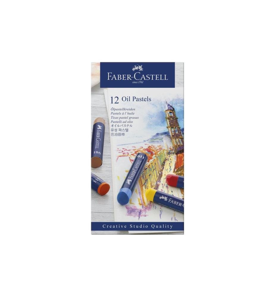 Craies pastel Faber-Castell C. Studio 12 pièces