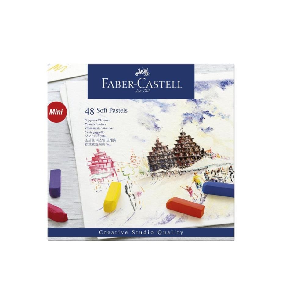 Faber-Castell Craie pastel Soft Mini 48 pièces