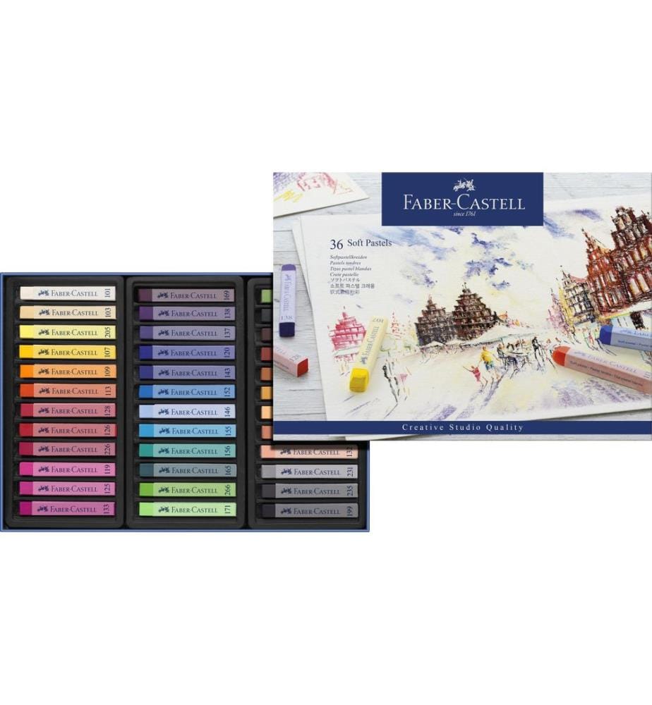 Faber-Castell Craie pastel Soft 36 pièces