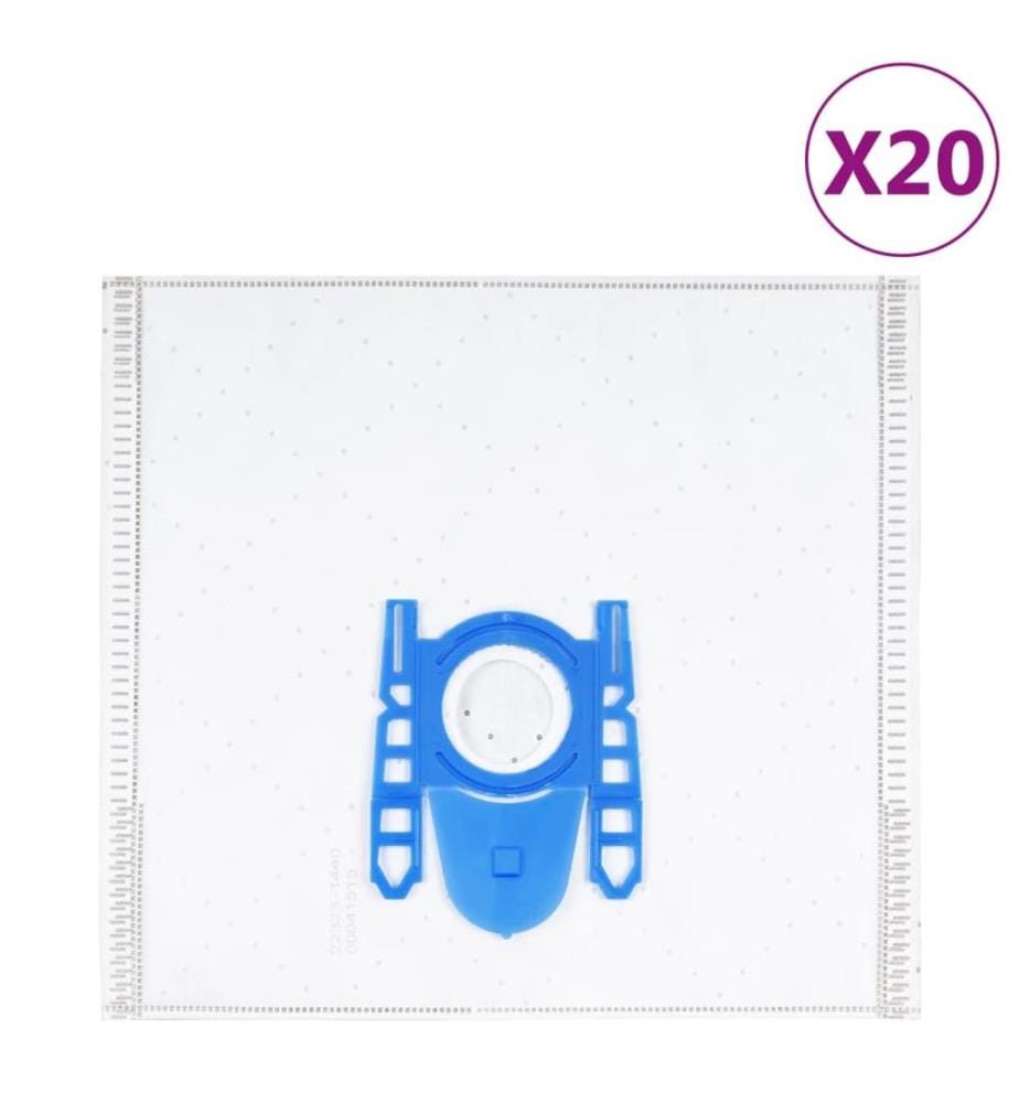 Sacs daspirateur pour Bosch/Siemens DEFGH 20 pcs