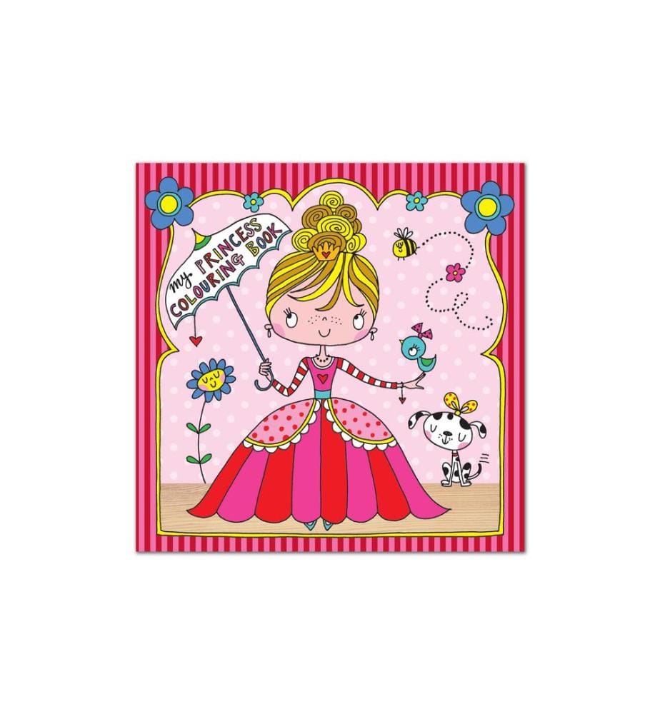RACHEL ELLEN - Cahier à colorier Princesse 20.5 x 20.5 cm