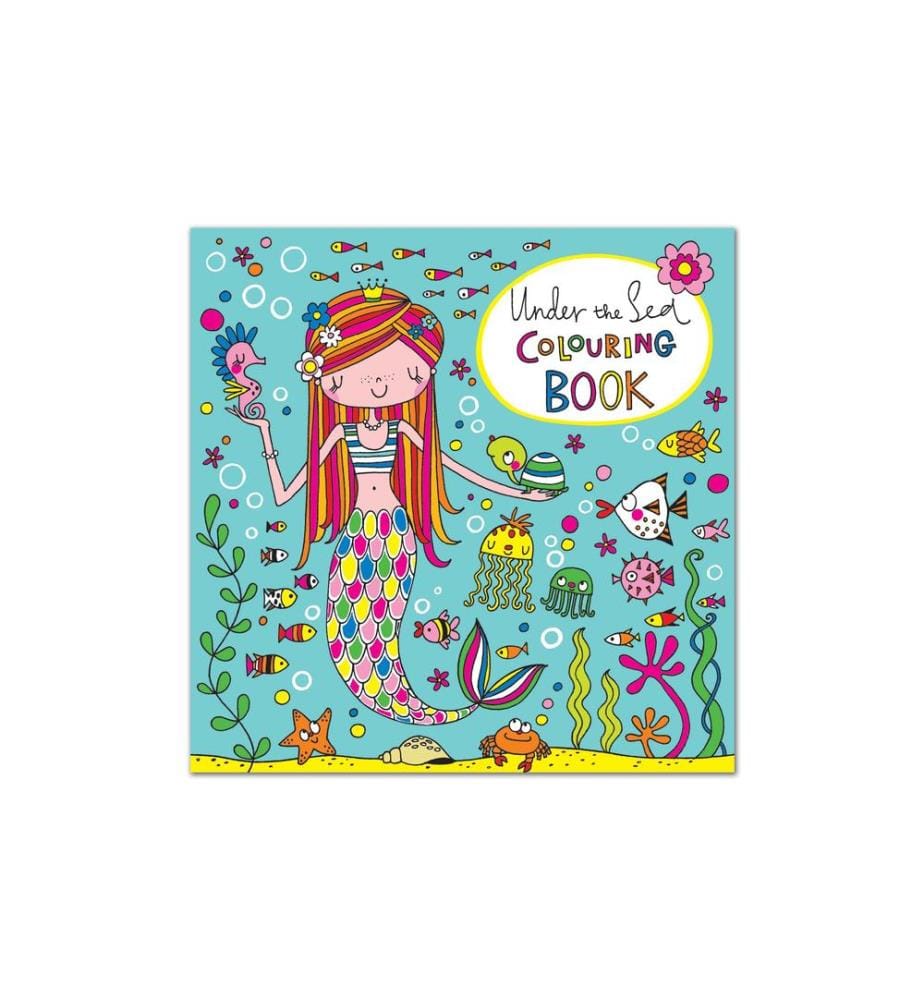 RACHEL ELLEN - Cahier à colorier Sirène 20.5 x 20.5 cm