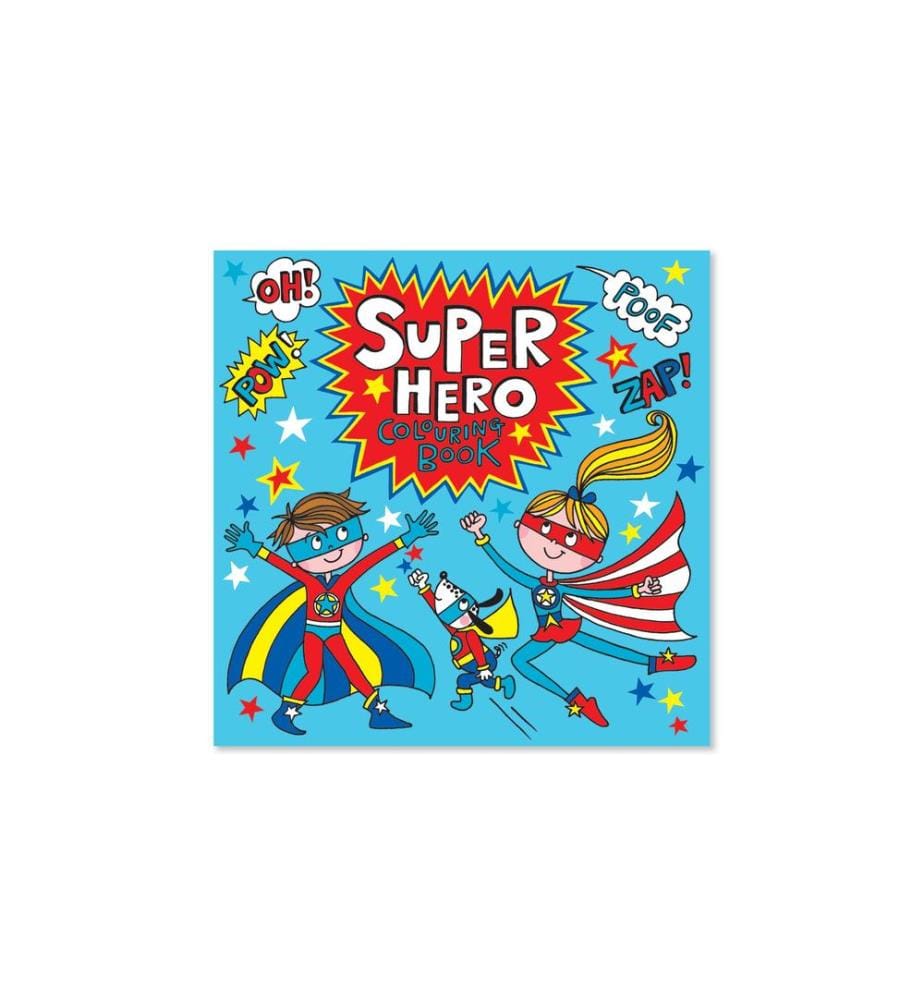 RACHEL ELLEN - Cahier à colorier Superman 20.5 x 20.5 cm