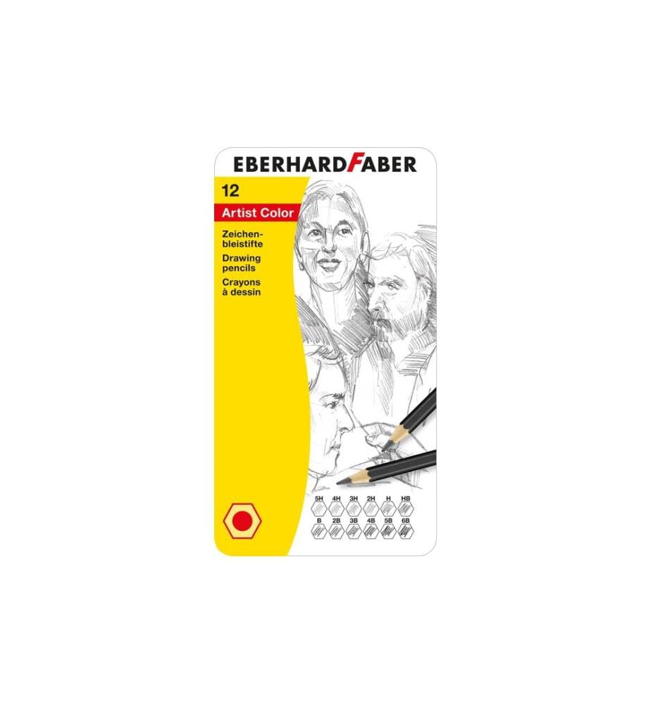 EBERHARD FABER - Crayon Artist Color 12 pièces