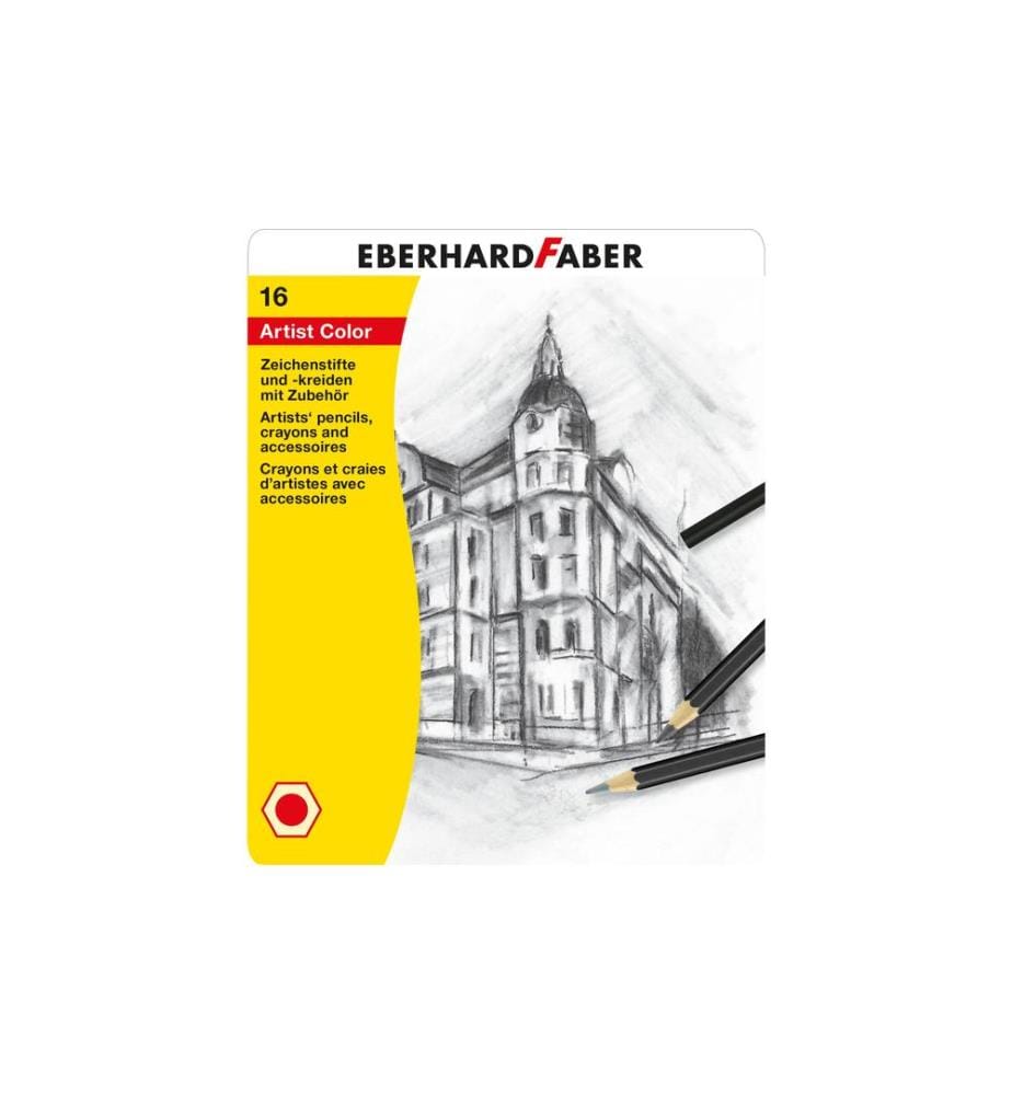 EBERHARD FABER - Crayon Artist Color 16 pièces