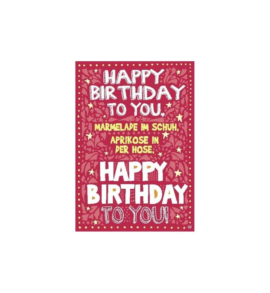 DEPESCHE - Carte musicale mobile Happy Birthday to you
