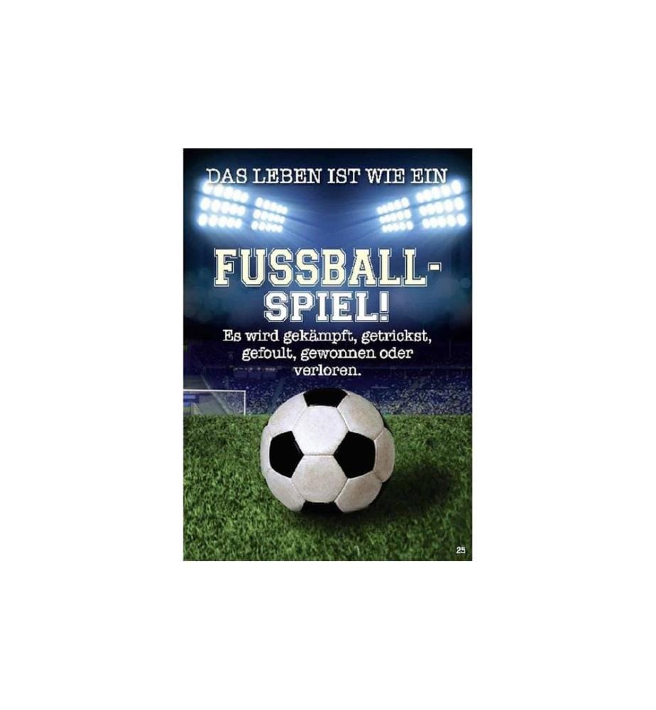DEPESCHE - Carte musicale mobile Anniversaire, football
