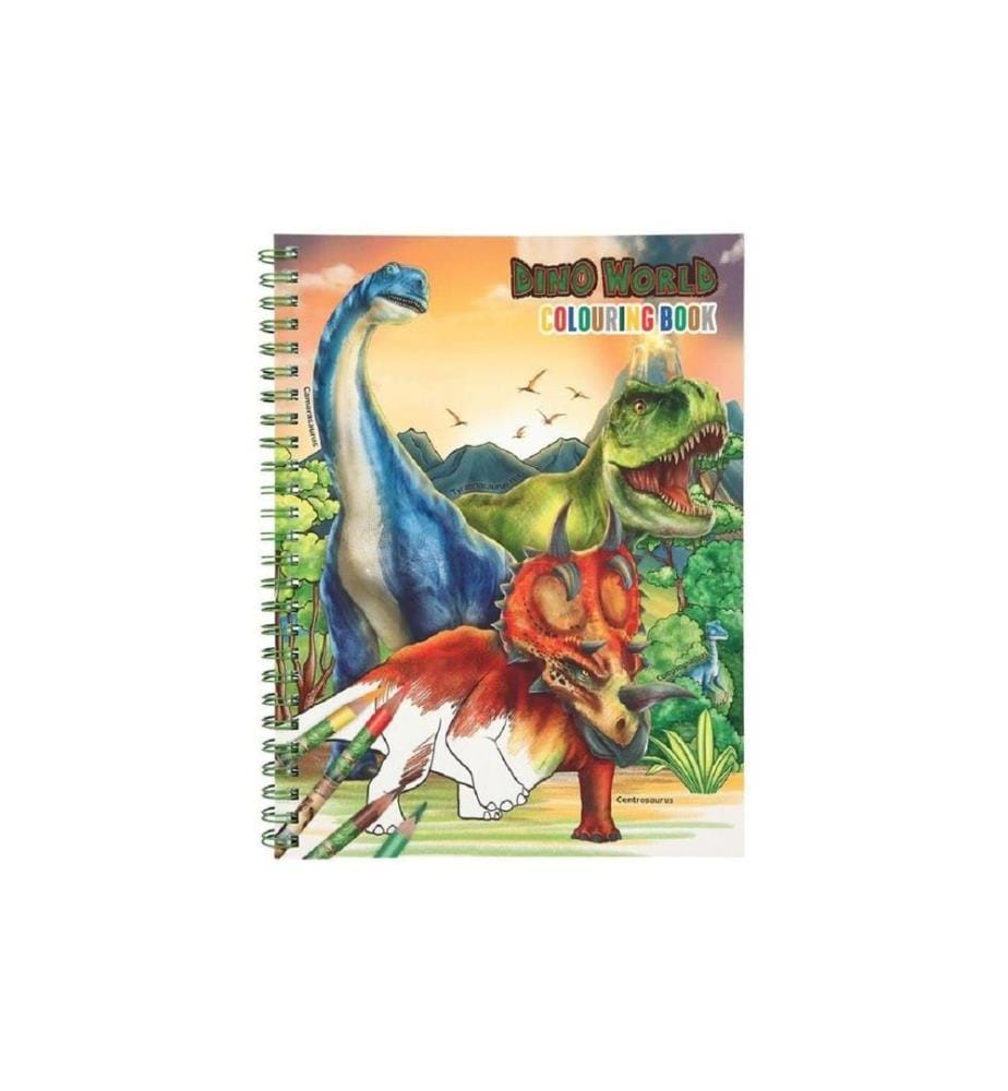 DEPESCHE - Cahier à colorier Le monde des dinosaures 30 pages