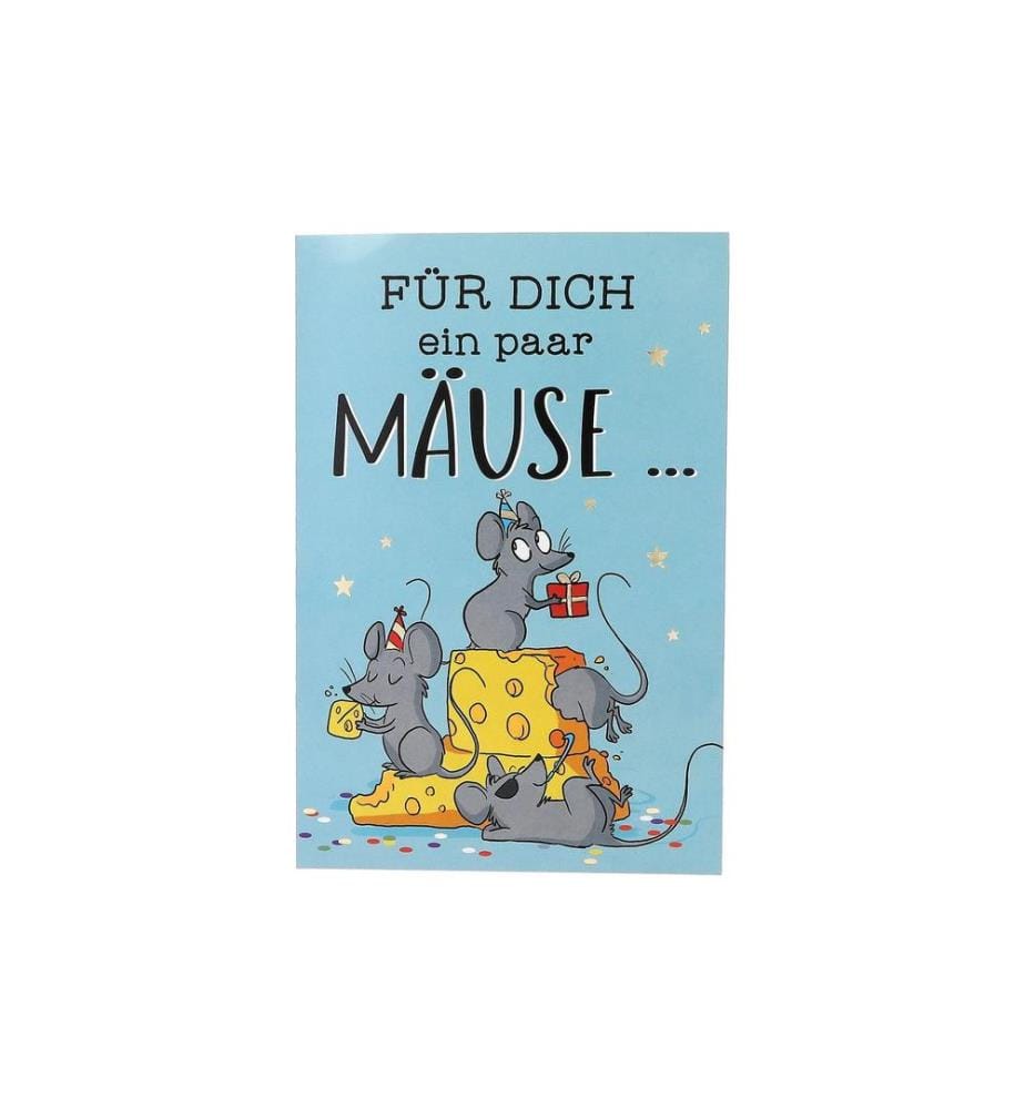 DEPESCHE - Carte musicale mobile Anniversaire, souris