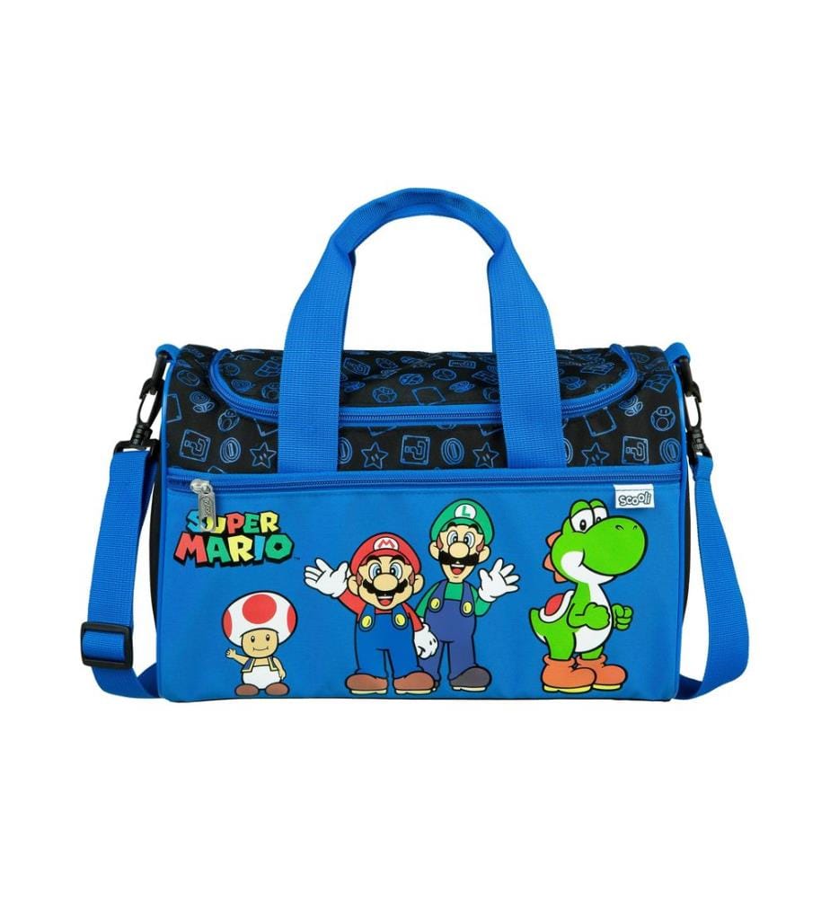 SCOOLI - Sac de gym Super Mario 8 l
