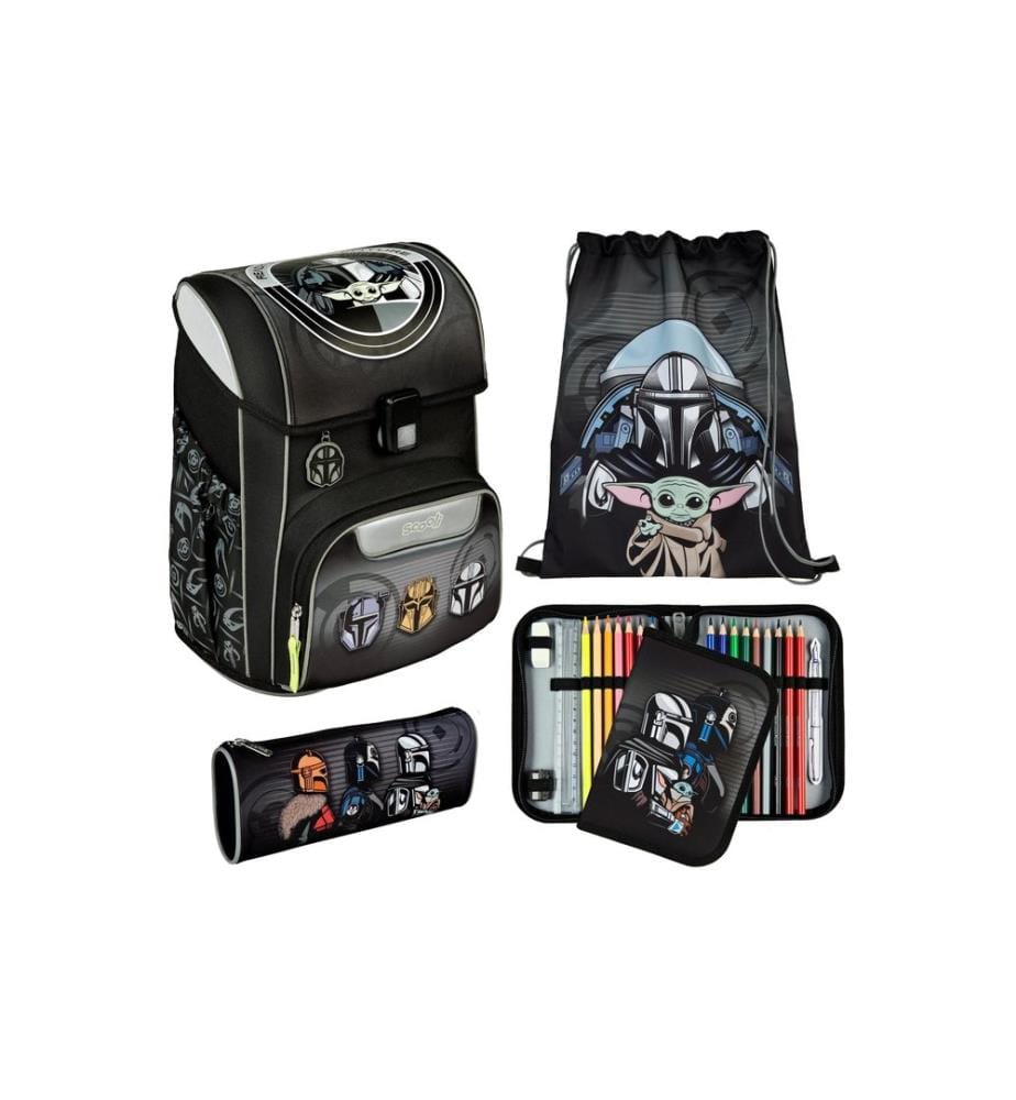 SCOOLI - Ensemble de sacs à dos pour lécole EasyStart Star Wars, 5 pièces
