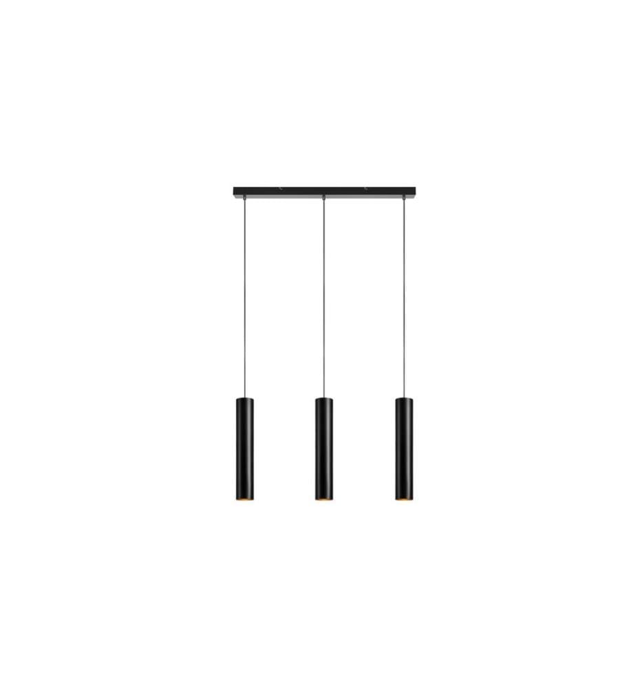 Markslöjd Lampe suspendue Reuben 3L Noir