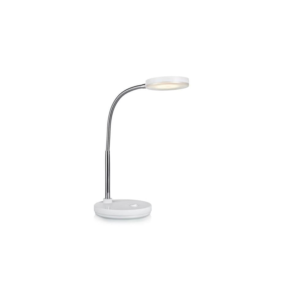 Markslöjd Lampe de bureau Flex, 3000K, 5W, blanc/chrome
